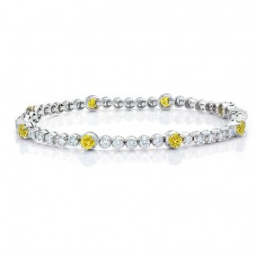 Gem Platinum Bracelet