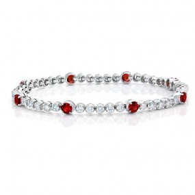 Gem Platinum Bracelet