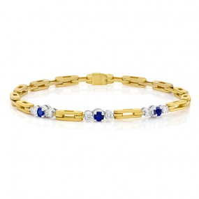 Gem Platinum Bracelet