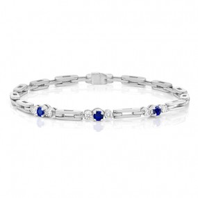 Gem Platinum Bracelet