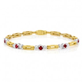 Gem Platinum Bracelet