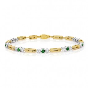 Gem Platinum Bracelet