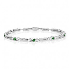 Gem Platinum Bracelet
