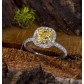Jeffrey Daniels Yellow Diamond Ring