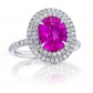 Jeffrey Daniels Pink Sapphire Ring