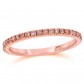 Gem Platinum Pink Diamond Wedding Ring